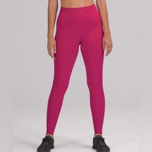 Lululemon Swift Speed High Rise Leggings 27” Women Size 14 Pink
